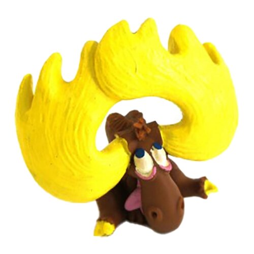 Игрушка для ванной Lanco Лось (1450), желтый/коричневый