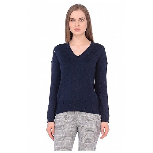Пуловер BAON B138505 женский, цвет синий, размер M (46) синего цвета