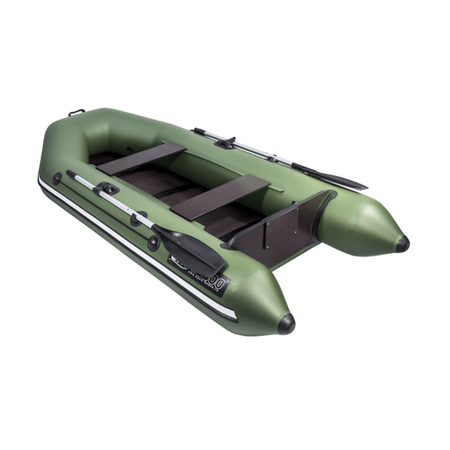 фото Надувная лодка аква 2800 зеленый под мотор