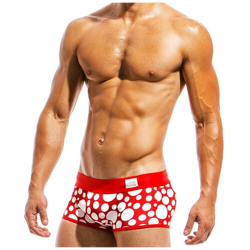 фото Плавки - боксеры "polkadot trunk boxer - red" / modus vivendi / красный / размер xl