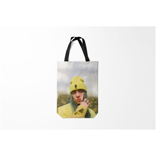 фото Сумка-шоппер / 31х42 см / разная музыка / billie eilish burnettie