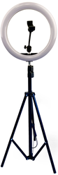 Кольцевая лампа RGB 33 см ДВА штатива/селфи пульт .123152