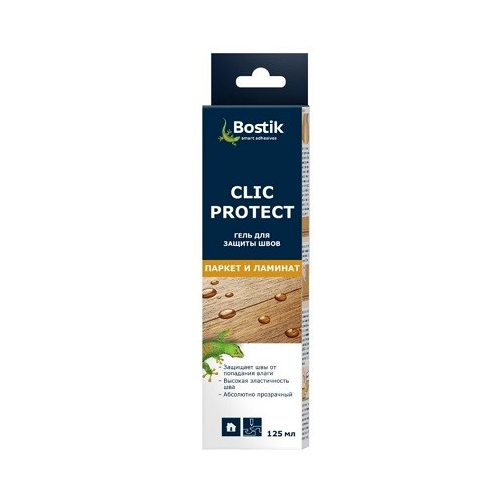 Герметик Bostik Clic Protect 125 мл. прозрачный 1 шт. 125 гр