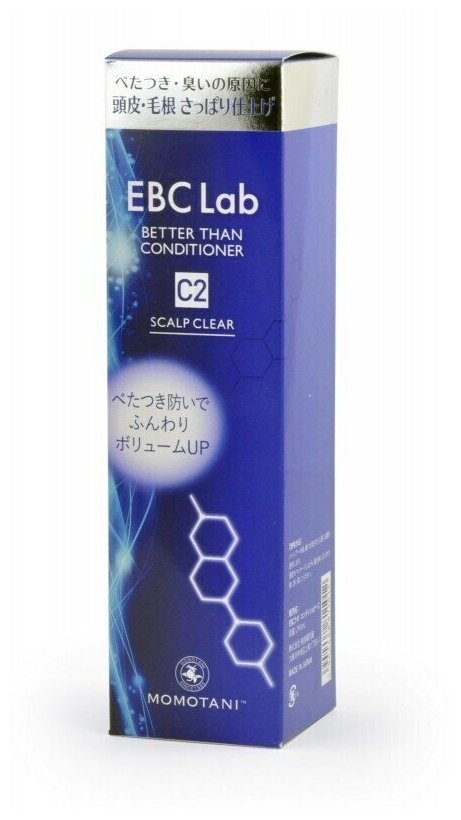 Momotani кондиционер для волос EBC Lab Scalp Clear для придания объема, 290 мл