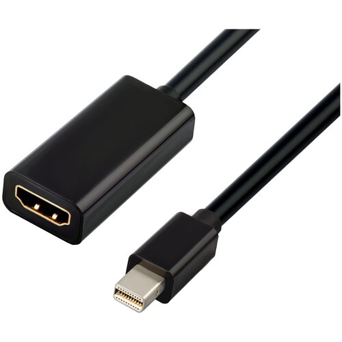 Переходник Greenconnect Mini DisplayPort (m) - HDMI (f) переходник displayport m hdmi f