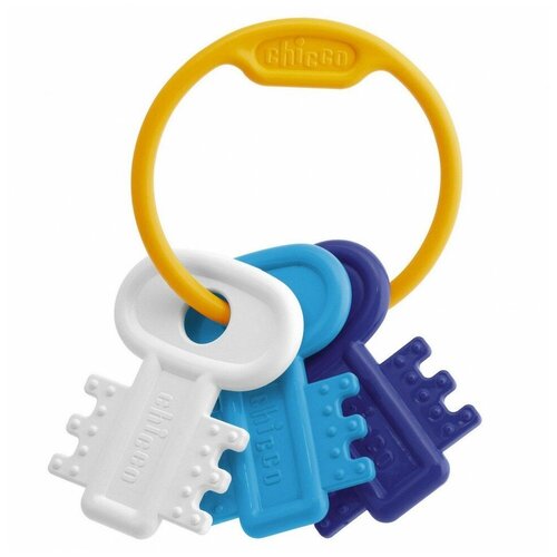 фото Игрушка chicco развивающая ключи blue