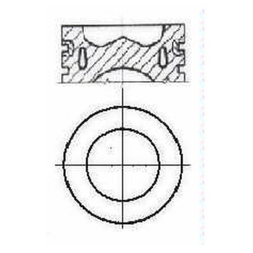 Поршень Nural 8743230000