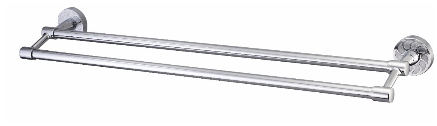 Держатель полотенец двойной WasserKRAFT Isen K-4040