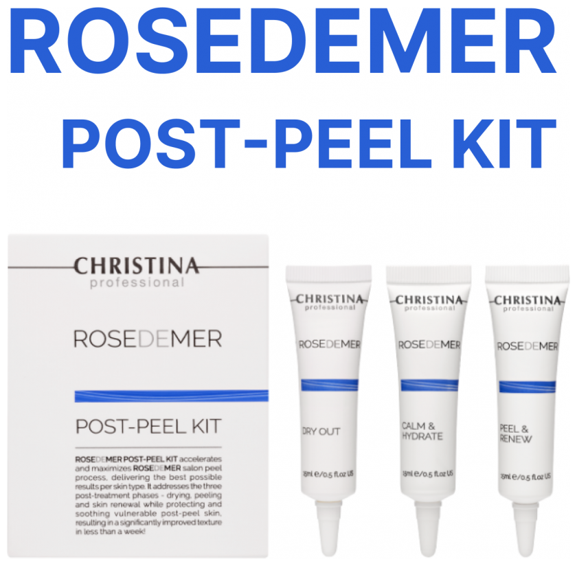 Набор для постпилингового ухода Rose de Mer Post Peel Kit Christina - фото №3