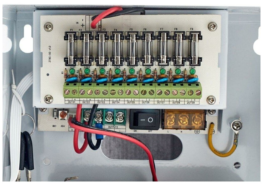 ИБП ISA1205B-09C + аккумулятор M-12V7AH