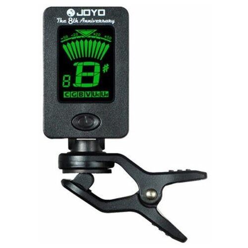 Тюнер/метроном Joyo JT-01 8th Anniversary Tuner тюнер хроматический цифровой для гитары классической и акустической укулеле скрипки