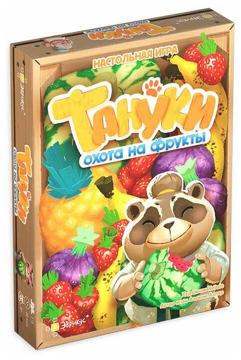 Игра настольная "Эврикус" "Тануки. Охота на фрукты" BG-11069