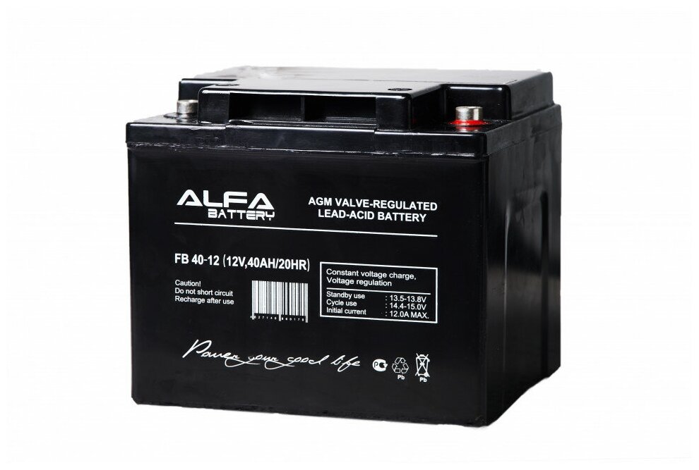 Аккумулятор ALFA BATTERY FB 40-12