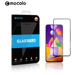 Улучшенное закругленное 3D полноэкранное защитное стекло Mocolo для Samsung Galaxy M31s черный - изображение