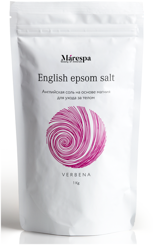 Marespa английская соль Epsom Verbena, 1 кг
