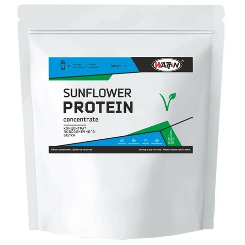 WATT NUTRITION SUNFLOWER PROTEIN / Концентрат подсолнечного белка, 500 гр.