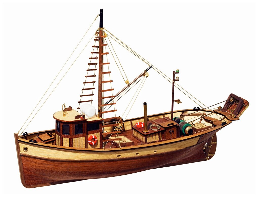 Сборная модель корабля для начинающих от OcCre (Испания), Palamos, М.1:45