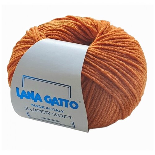 фото Пряжа lana gatto super soft, 100 % мериносовая шерсть, 50 г, 125 м, 1 шт., 14524