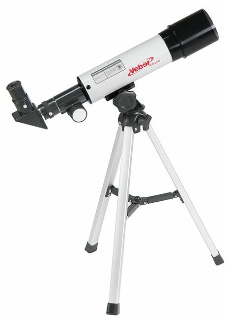 Детский телескоп рефрактор для начинающих в кейсе Veber 360/50