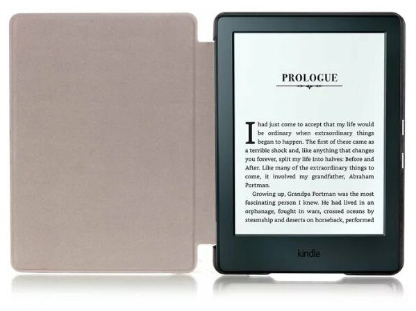 Чехол-обложка MyPads для электронной книги Amazon Kindle Touch/ Kindle 8 (2016) на пластиковой основе с магнитной застежкой синий