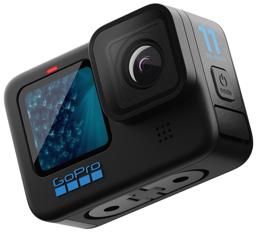 Экшн-камера GoPro HERO11 Black, 27.6МП, 5312x4648, 1720 мА·ч, черный - фотография № 11