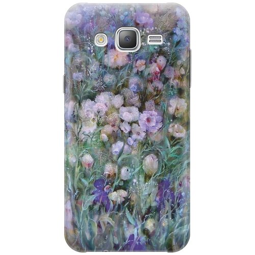 фото Re:pa накладка transparent для samsung galaxy j5 (2015) с принтом "сиреневое поле"