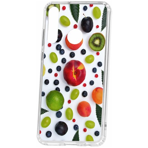 фото Чехол на huawei y6p 2020 kruche print fruits / чехол для huawei / чехол с рисунком / чехол с принтом / чехол для хонор / чехол для хуавей / бампер на хуавей / чехол накладка для хонор / противоударная накладка для honor huawei / защита для honor / защита на huawei / cиликоновый чехол для huawei honor / пластиковый чехол на huawei / защитный чехол для honor / чехольчик / защита телефона / ударопрочный чехол кruче