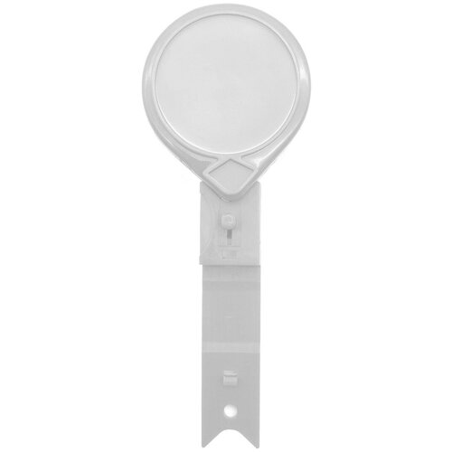 Ретрактор на клипсе с держателем бейджа TWIST FREE MINI-BAK, белый