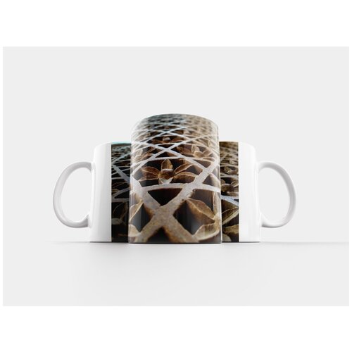 фото Кружка "рабочий стол, текстура, шаблон" 320 мл lotsprints