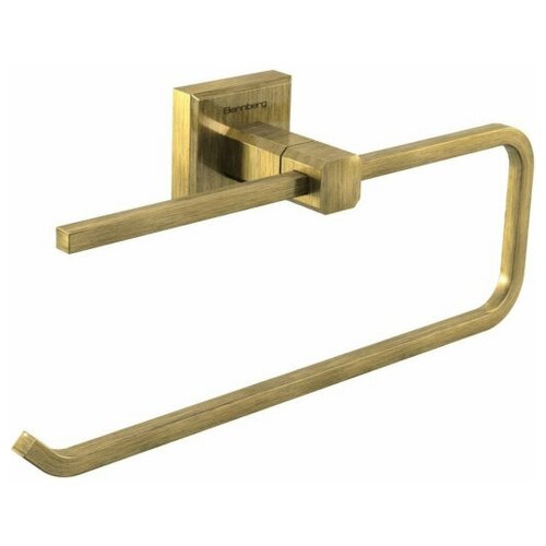 фото Держатель для полотенца bennberg 24см bronze ba-16s br