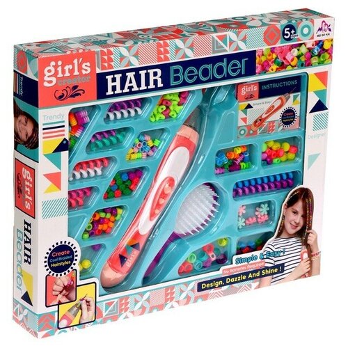 Набор парикмахера Креатив с аксессуарами для волос аппарат для плетения 2081₽