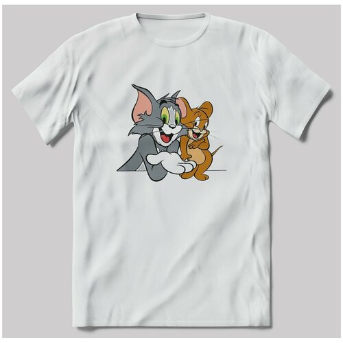 фото Футболка с принтом tom and jerry- 79 brut-shop