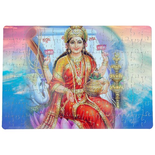 фото Пазлы coolpodarok индийская богиня.2 20х29см 120 элемента