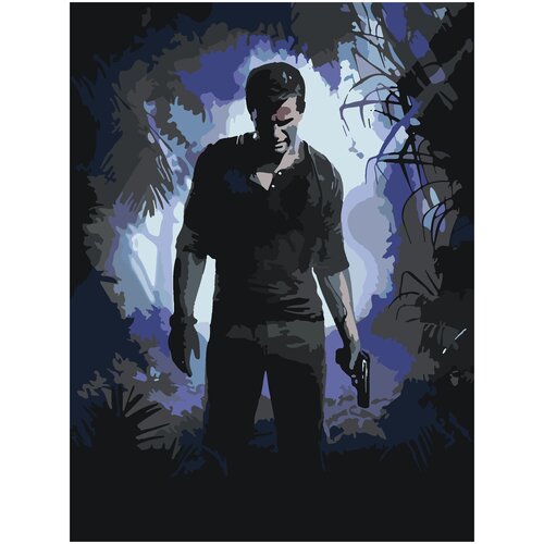 Картина по номерам на холсте Uncharted 4 - 1 30X40 картина по номерам на холсте игра uncharted 4 9683 в 30x40
