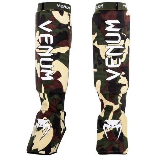 фото Щитки venum kontact forest camo без размера