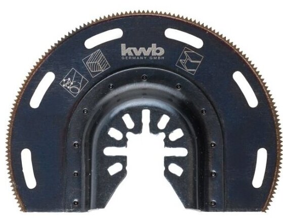 Насадка для реноватора Kwb 709450, Energy Saving, полотно пильное, по металлу, 87мм