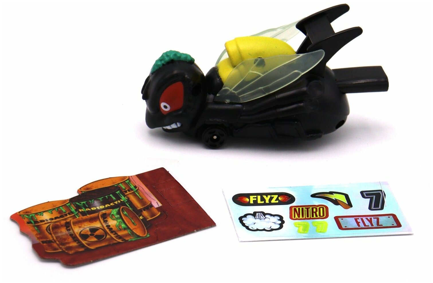 Игровой набор Bugs Racings Flyz Гонка жуков с 1 машинкой Муха черная K02BR002-8