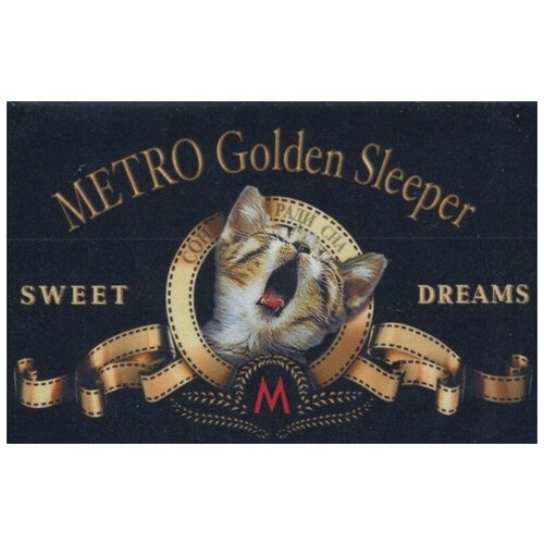 фото Чехол на проездной "metro golden sleeper" бюро находок