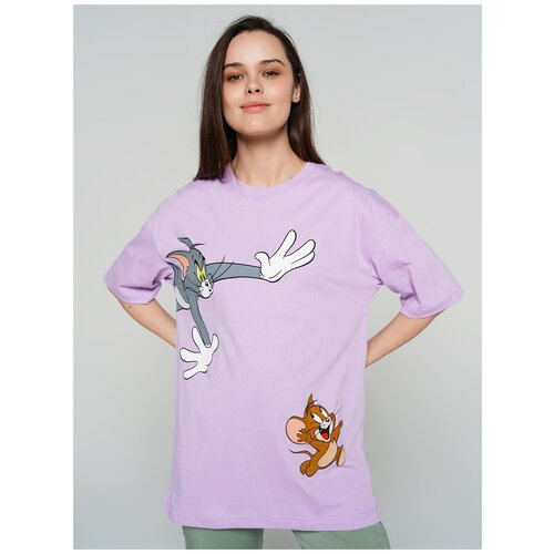 фото Футболка твое, размер m, сиреневый