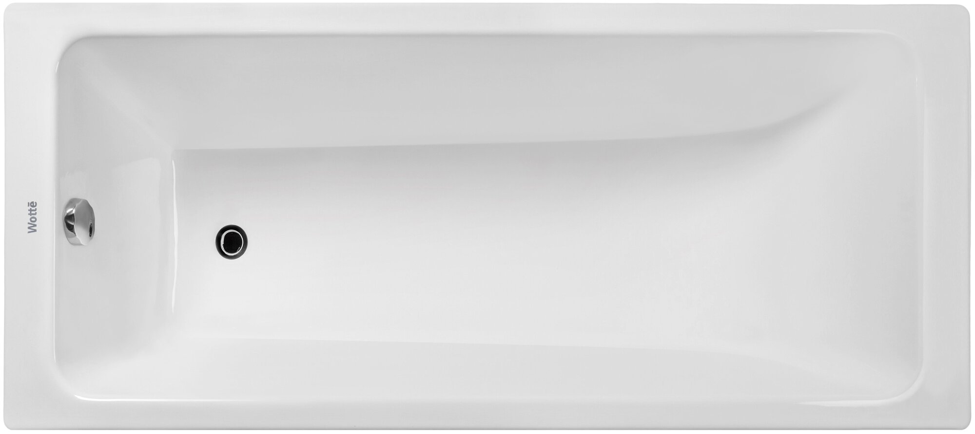 Чугунная ванна Wotte Line 160x70
