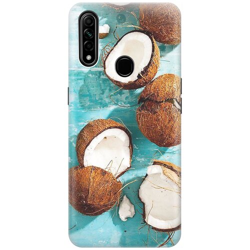 фото Re:pa накладка transparent для oppo a31 с принтом "кокосы"