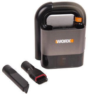 Пылесос Worx WX030.9, серый/черный