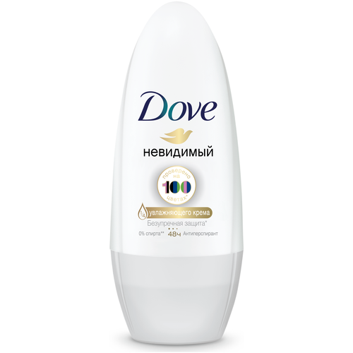 Dove антиперспирант-дезодорант роликовый Невидимый 50 мл