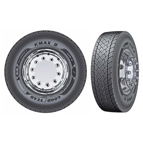 GOODYEAR 572810 Goodyear KMAX D GEN-2 R22.5 315/60 152/148L TL Ведущая 3PSF