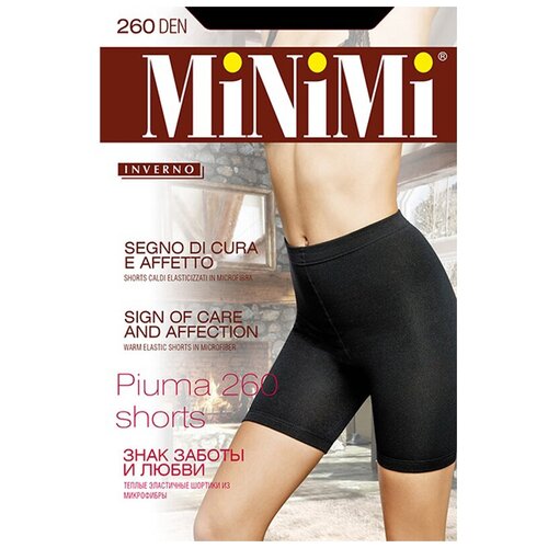 Колготки теплые Minimi Piuma 260 shorts, размер III, caramel (бежевый)