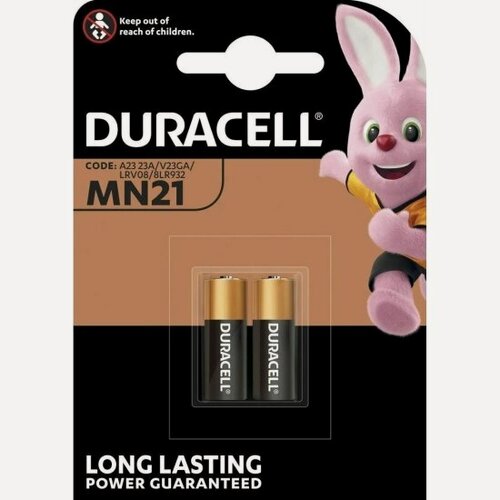 Изображение товара Элемент питания Duracell MN21 (V23 GA/ A23/ 23AE) бл 2