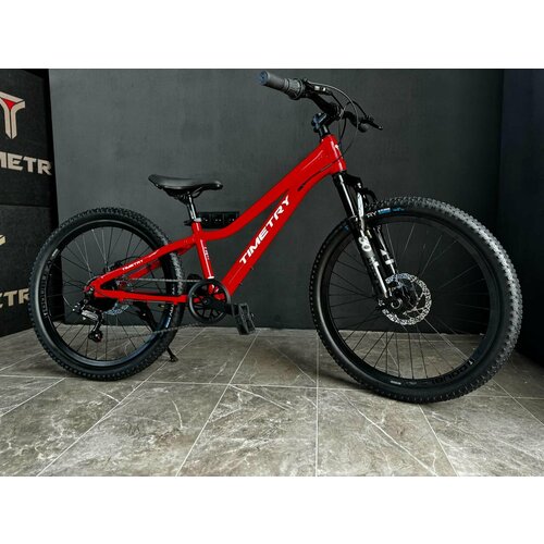 Велосипед Time Try ТT2727s 24 Алюминиевая рама 11 Взрослый Подростковый Унисекс красный 20900₽