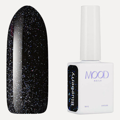Изображение товара Гель-лак, MOODNAIL, Gel-polish Blueberry, 10 г