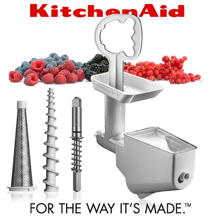 Насадка KitchenAid FVSP для миксера KitchenAid, белый/серый