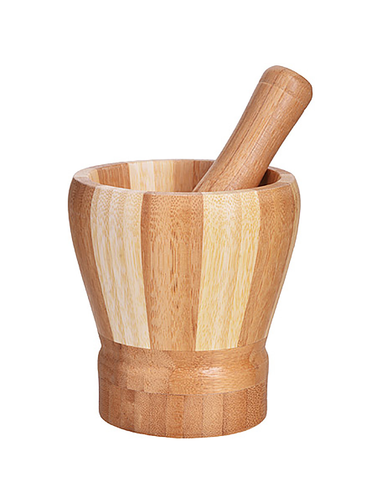 фото Ступка с пестиком, деревянная, 280 мл